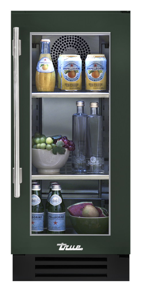 15″ Undercounter Refrigerator Stainless Glass TUR15RSGCXXXH02