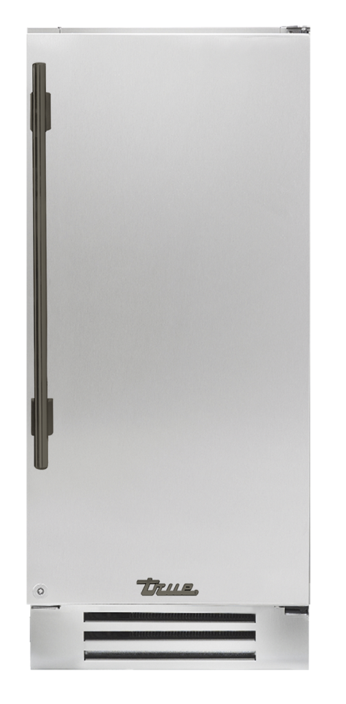 Undercounter Refrigerator, Right Hinged, Pewter Hardware TUR15RSSCH05
