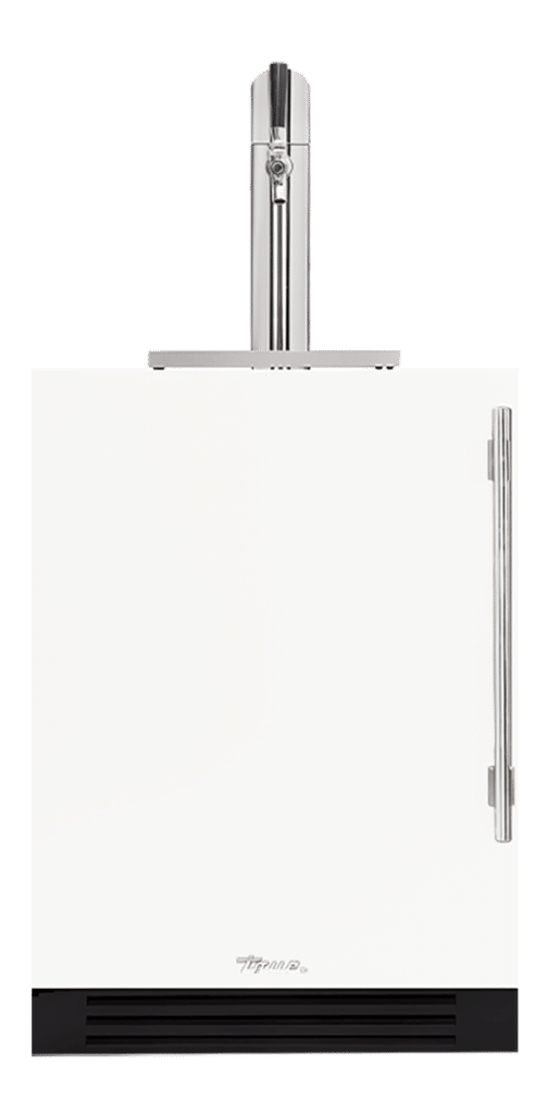 Undercounter Beverage Dispenser, Left Hinged, Matte White TUR24BDLOPCDSK030H04