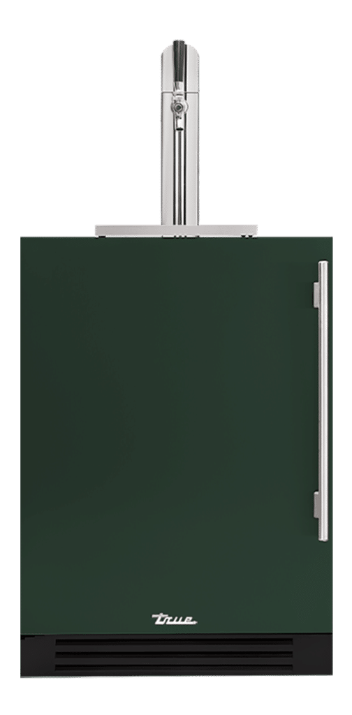 24″ Single Tap Beverage Dispenser Solid Stainless TUR24BDLOPCDSK086