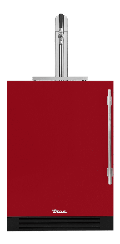 Undercounter Beverage Dispenser, Left Hinged, Crimson TUR24BDLOPCDSK193H04