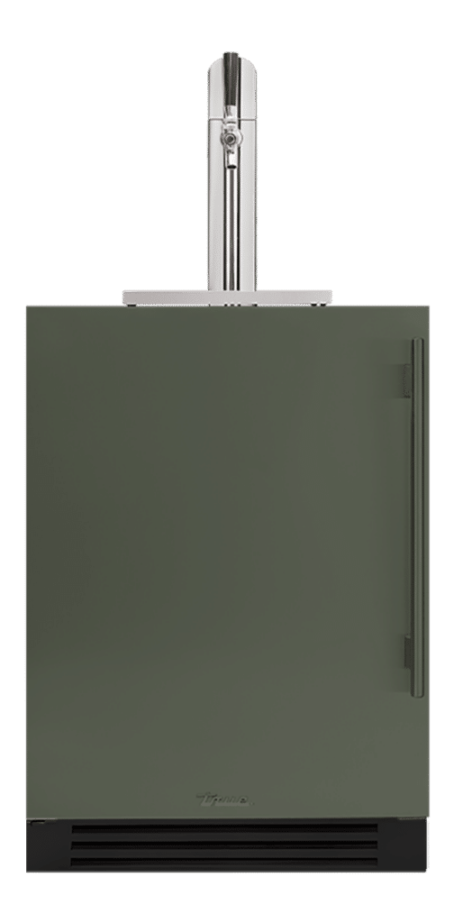 24″ Single Tap Beverage Dispenser Solid Stainless TUR24BDLOPCDSK238