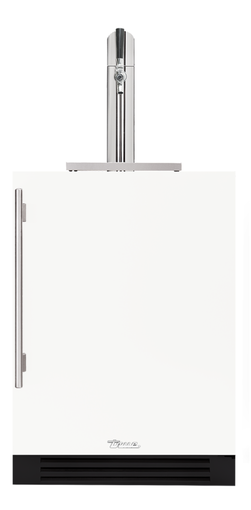 Undercounter Beverage Dispenser, Right Hinged, Matte White TUR24BDROPCDSK030H04
