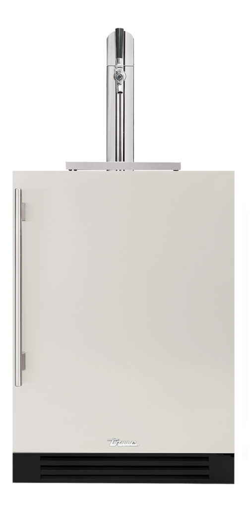 24″ Single Tap Beverage Dispenser Solid Stainless TUR24BDROPCDSK050