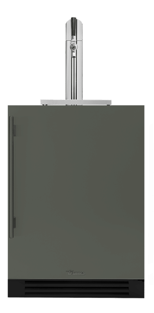 24″ Single Tap Beverage Dispenser Solid Stainless TUR24BDROPCDSK238