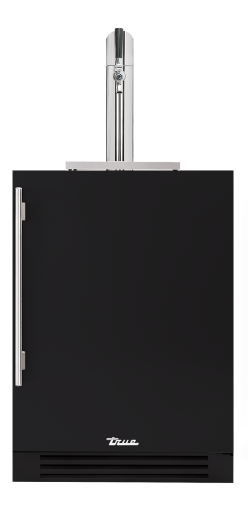 24″ Single Tap Beverage Dispenser Solid Stainless TUR24BDRSSC104H04