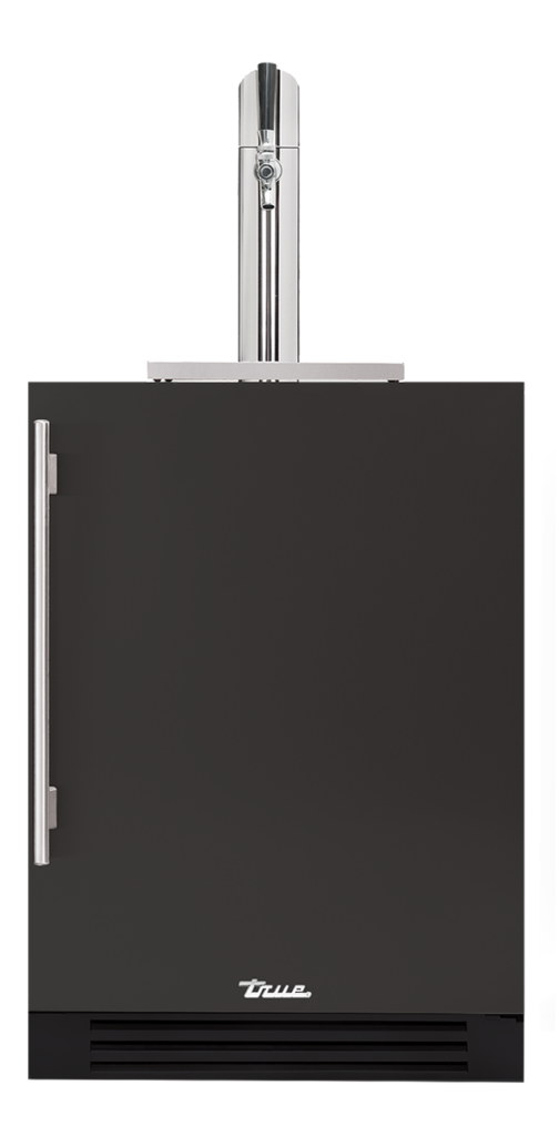 24″ Single Tap Beverage Dispenser Solid Stainless TUR24BDRSSC152H05