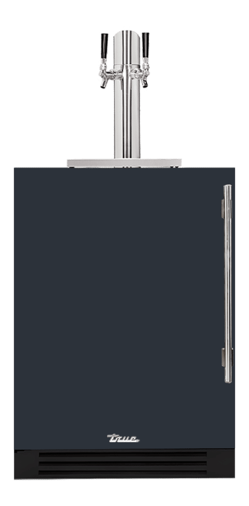 Undercounter Beverage Dispenser, Left Hinged, Juniper, Chrome Hardware TUR24DDLOPCDSK104H02