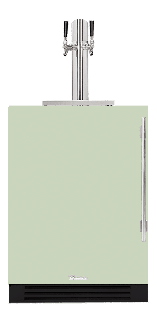 24″ Dual Tap Beverage Dispenser Solid Stainless TUR24DDLOPCDSK129