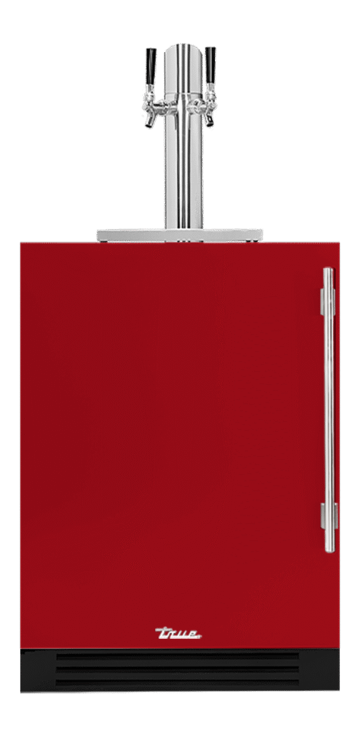 Undercounter Beverage Dispenser, Left Hinged, Crimson TUR24DDLOPCDSK193H04