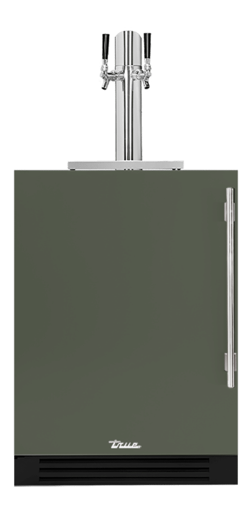 Undercounter Beverage Dispenser, Left Hinged, Olive TUR24DDLOPCDSK238H04