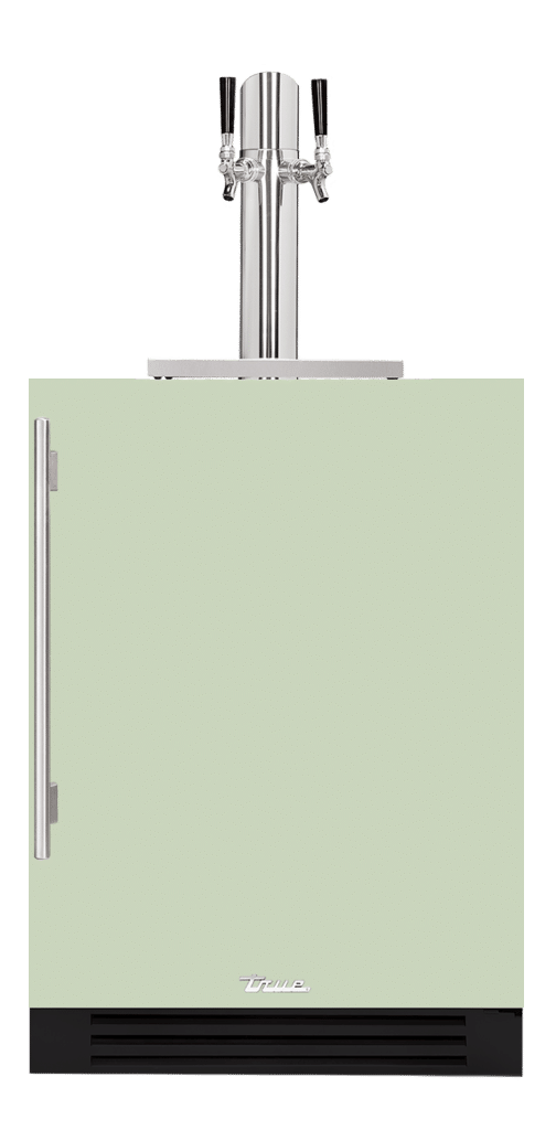24″ Dual Tap Beverage Dispenser Solid Stainless TUR24DDROPCDSK129
