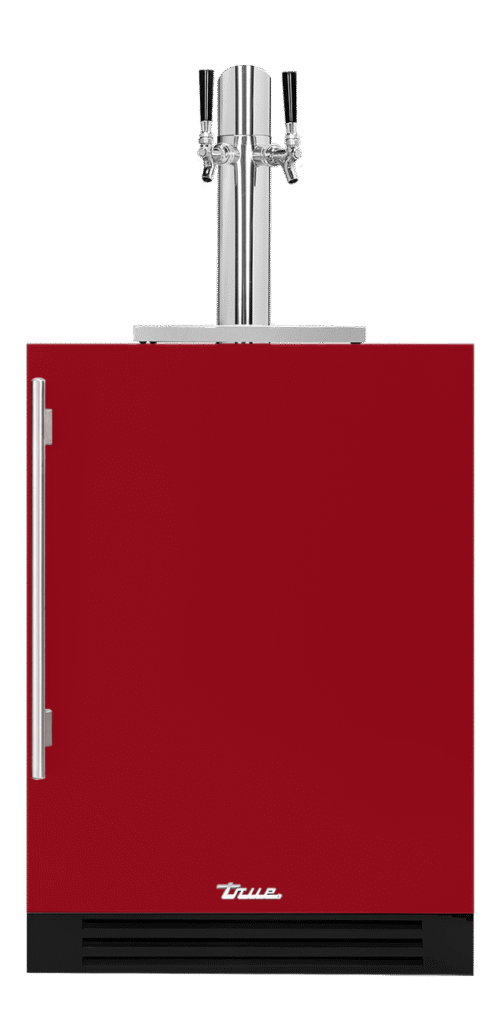 Undercounter Beverage Dispenser, Right Hinged, Crimson TUR24DDROPCDSK193H04