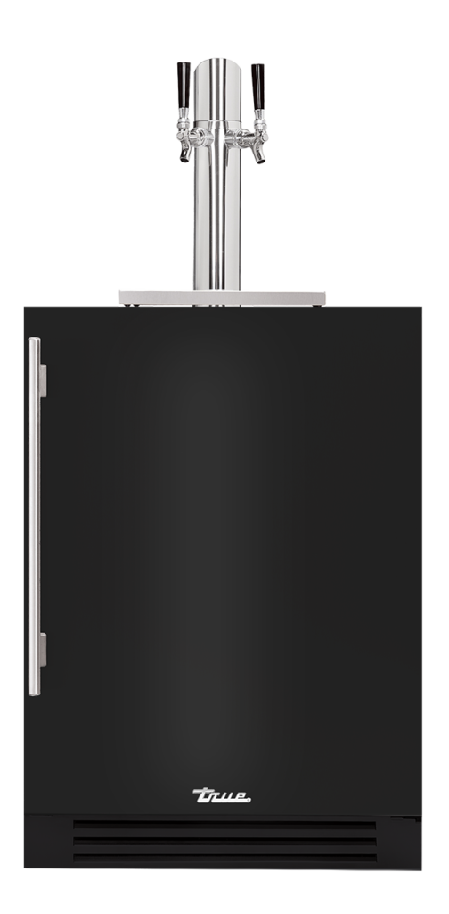 24″ Dual Tap Beverage Dispenser Solid Stainless TUR24DDRSSC027H08