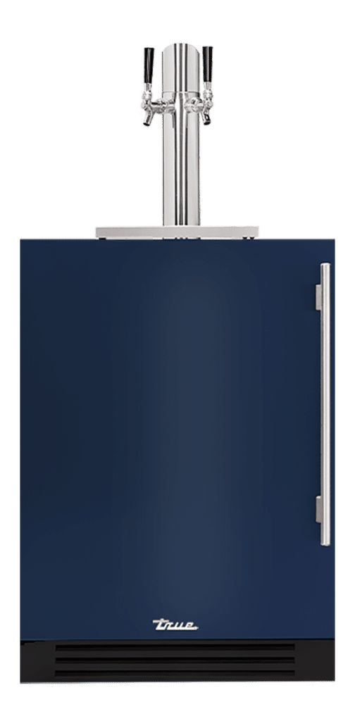 24″ Dual Tap Beverage Dispenser Solid Stainless TUR24DDRSSC030H05