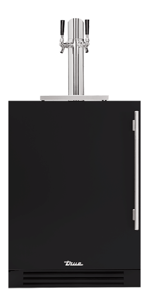 24″ Dual Tap Beverage Dispenser Solid Stainless TUR24DDRSSC078H02