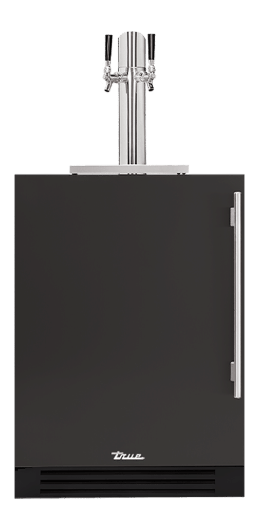 24″ Dual Tap Beverage Dispenser Solid Stainless TUR24DDRSSC086H04