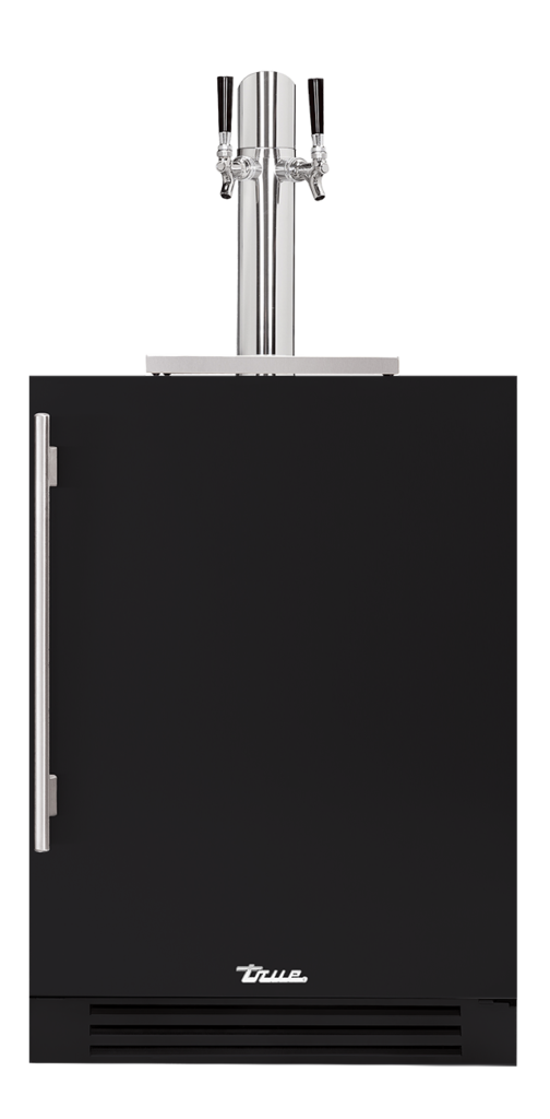 24″ Dual Tap Beverage Dispenser Solid Stainless TUR24DDRSSC104H03