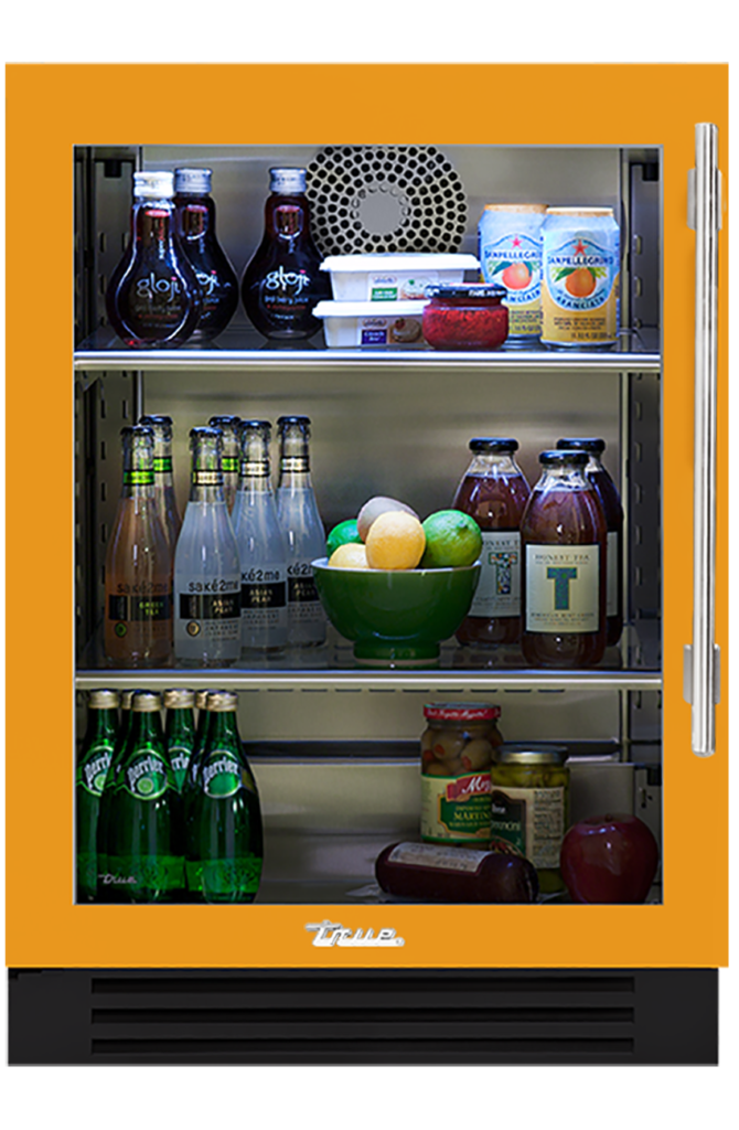 Undercounter Refrigerator, Left Hinged, Saffron TUR24LOGCDSK103H04