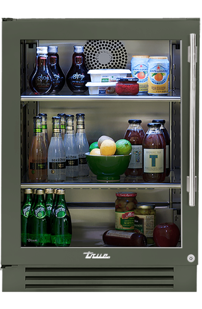 Undercounter Refrigerator, Left Hinged, Olive TUR24LOGCDSK238H04