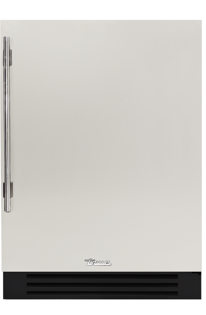 Undercounter Refrigerator, Right Hinged, Antique White, Chrome Hardware TUR24ROPCDSK050H02