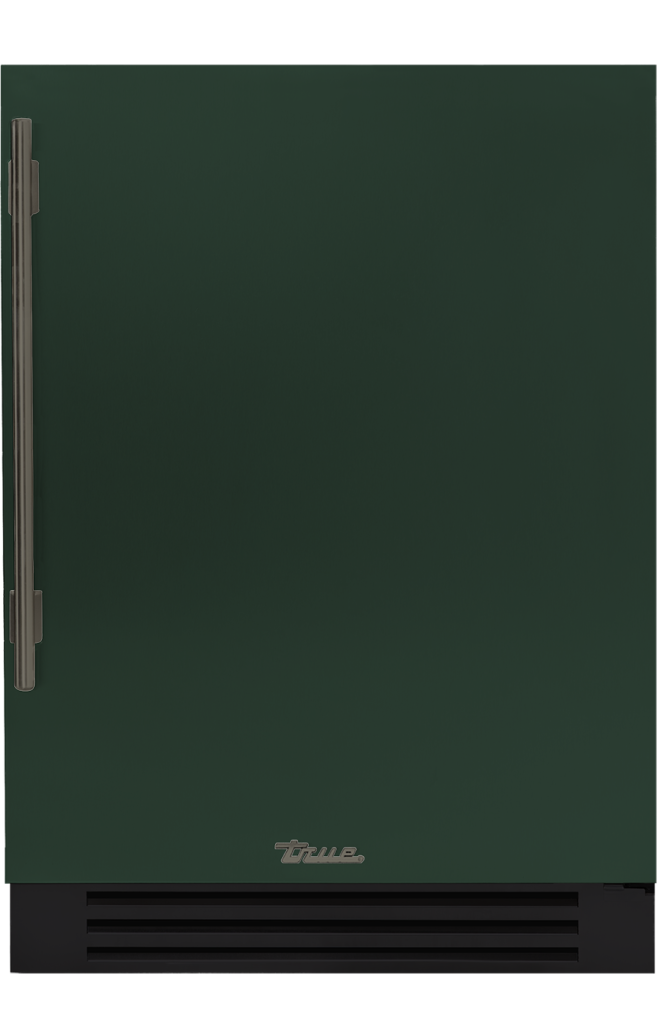 Undercounter Refrigerator, Right Hinged, Emerald, Pewter Hardware TUR24ROPCDSK086H05