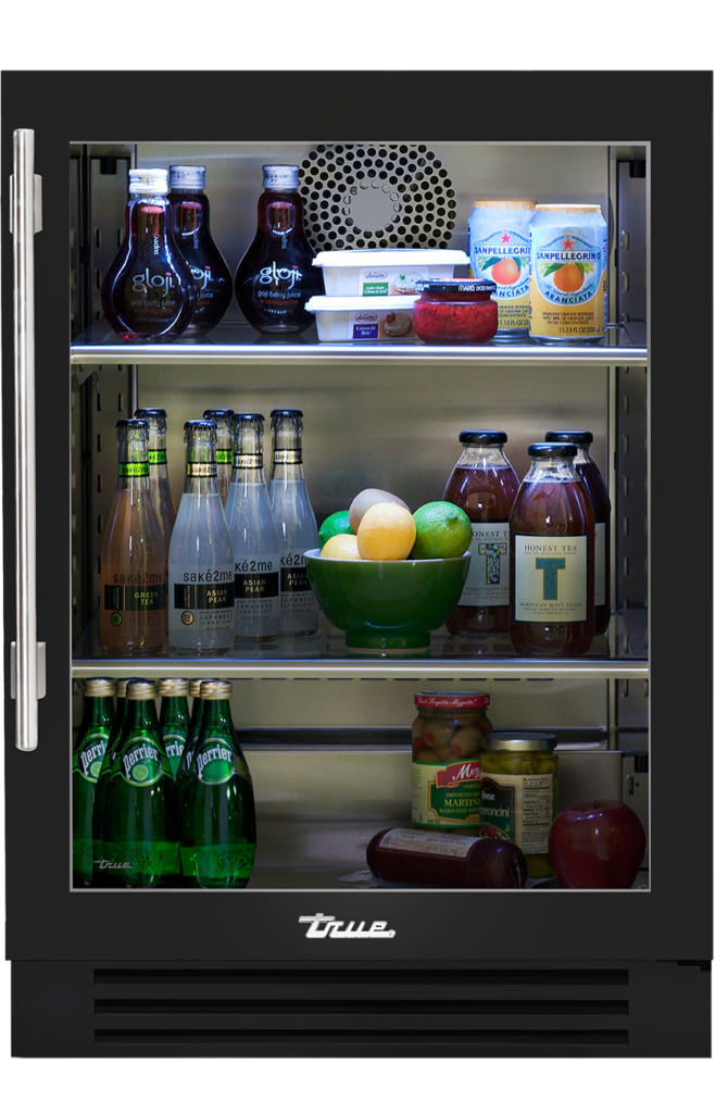 24″ Undercounter Refrigerator Stainless Glass TUR24RSGC027H01
