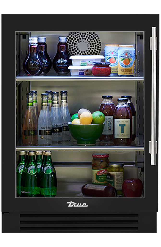 24″ Undercounter Refrigerator Stainless Glass TUR24RSGC085H05