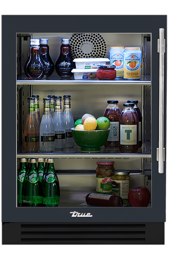 24″ Undercounter Refrigerator Stainless Glass TUR24RSGC129H02