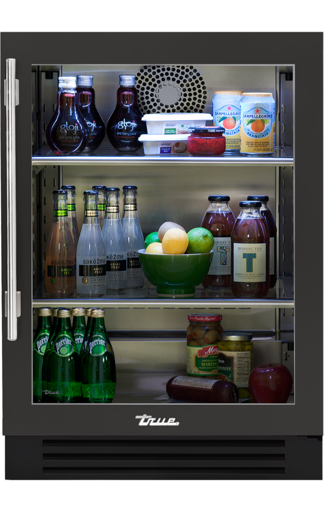 24″ Undercounter Refrigerator Stainless Glass TUR24RSGC152H05