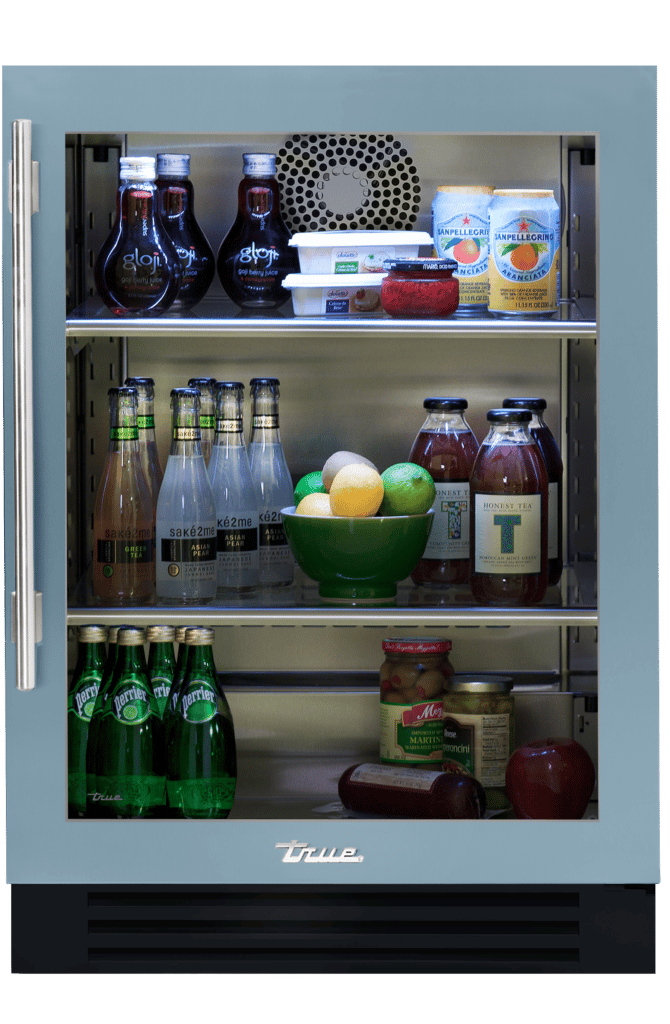 24″ Undercounter Refrigerator Stainless Glass TUR24RSGC179H05