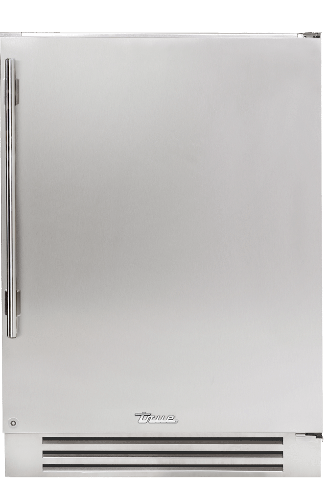 Undercounter Refrigerator, Right Hinged, Chrome Hardware TUR24RSSCH02