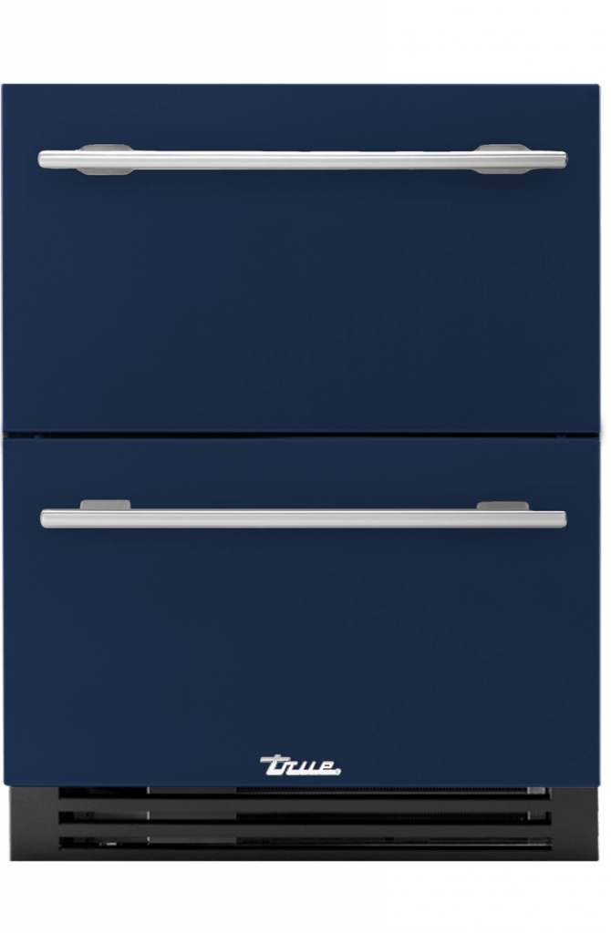 ADA Height Undercounter Refrigerator Drawer, Cobalt TURADA24DA078H04
