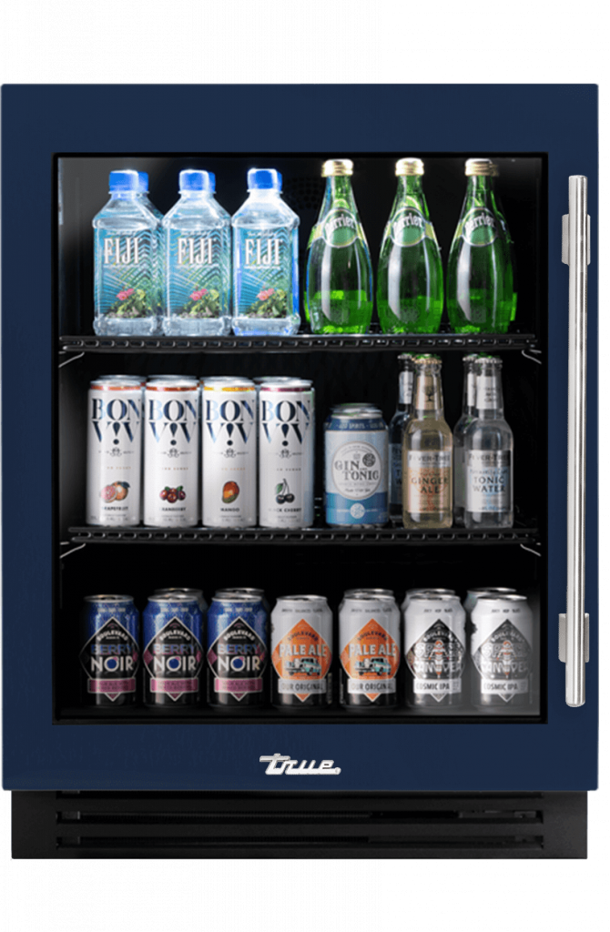 ADA Height Undercounter Refrigerator, Left Hinged, Cobalt TURADA24LGA078H04