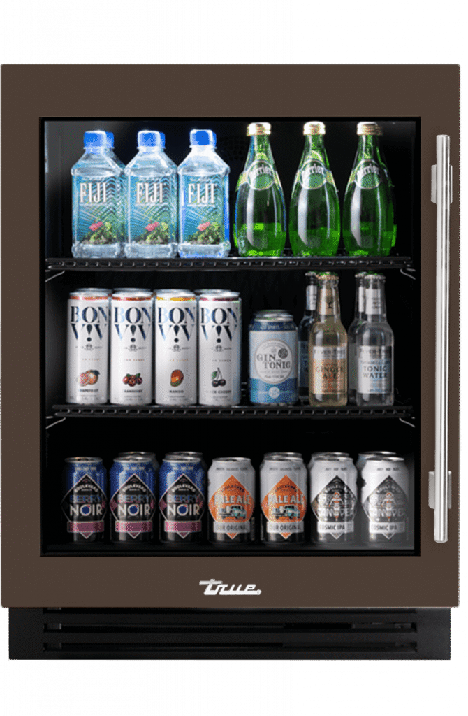 ADA Height Undercounter Refrigerator, Left Hinged, Espresso TURADA24LGA305H04