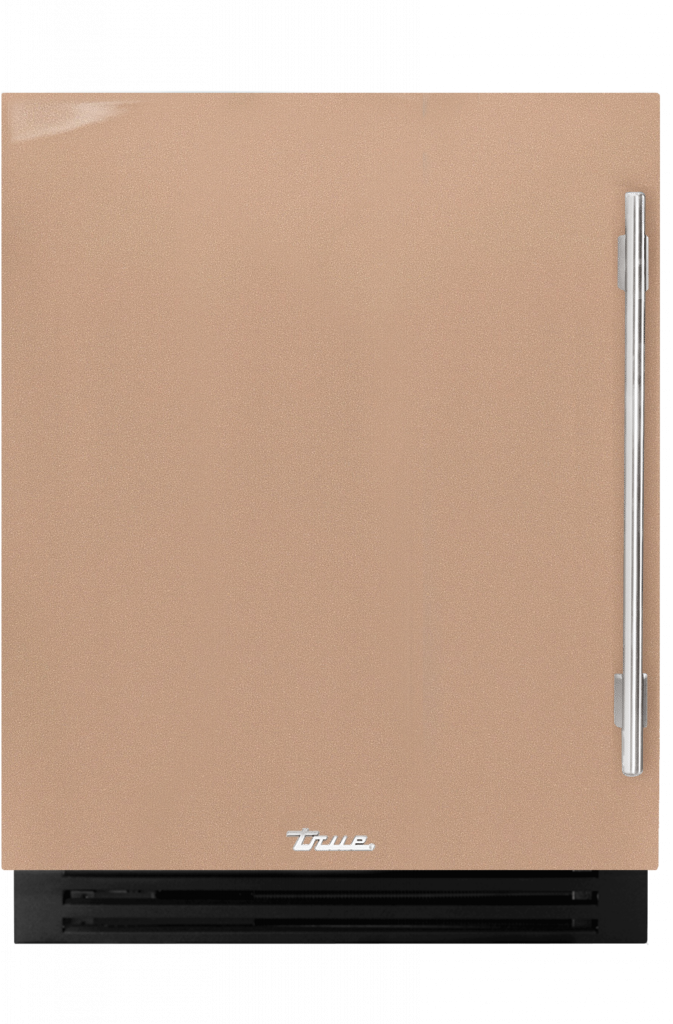 ADA Height Undercounter Refrigerator, Left Hinged, Champagne TURADA24LSA179H04