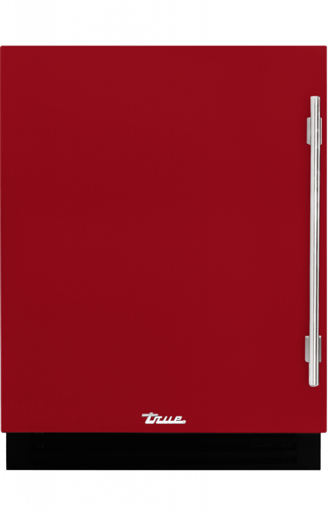 ADA Height Undercounter Refrigerator, Left Hinged, Crimson TURADA24LSA193H04