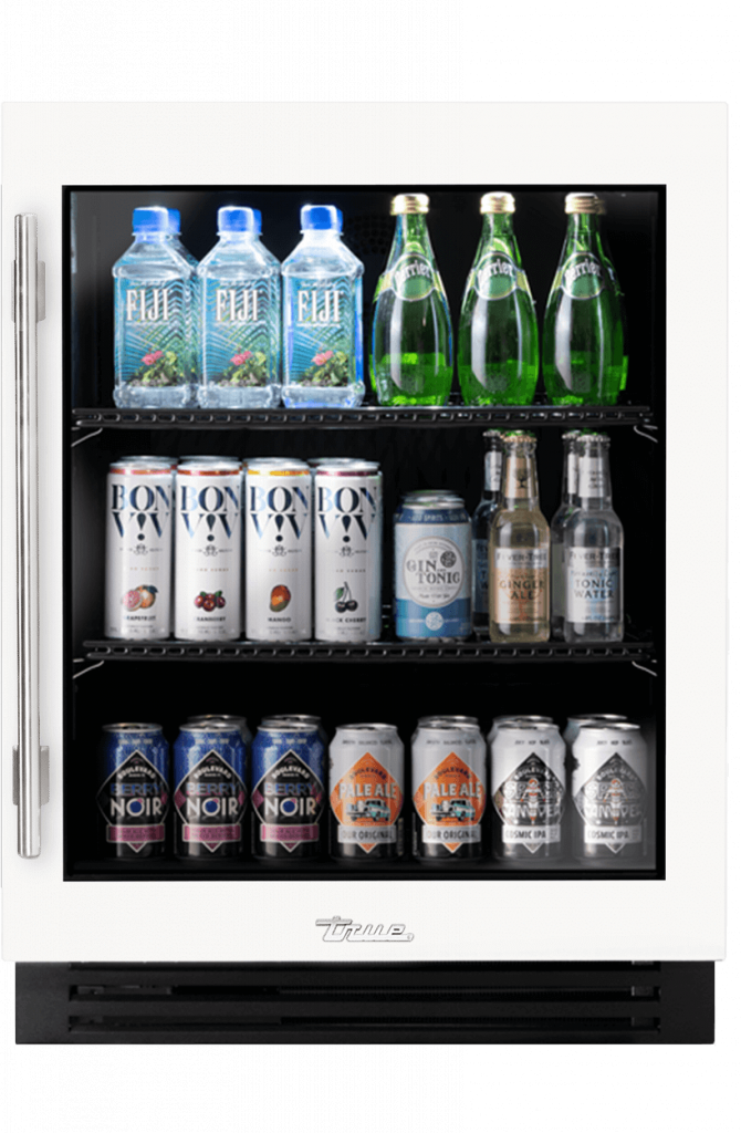 ADA Height Undercounter Refrigerator, Right Hinged, Matte White TURADA24RGA030H04