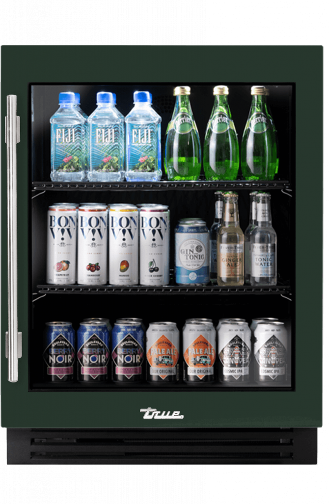 ADA Height Undercounter Refrigerator, Right Hinged, Emerald TURADA24RGA086H04