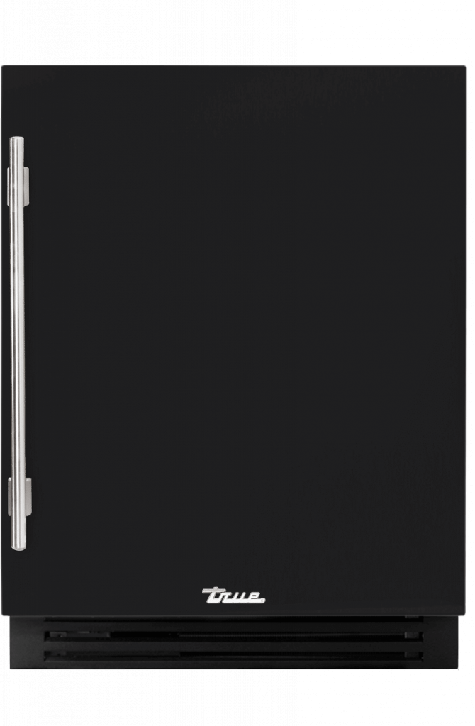 ADA Height Undercounter Refrigerator, Right Hinged, Matte Black TURADA24RSA027H04
