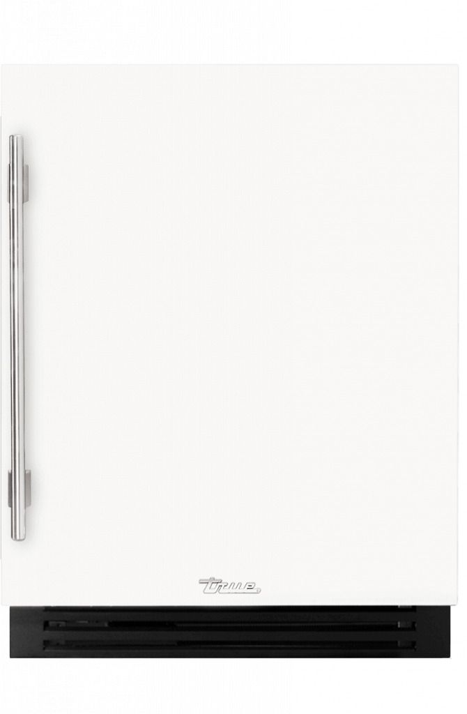 ADA Height Undercounter Wine Cabinet, Right Hinged, Matte White TUWADA24RSA030H04