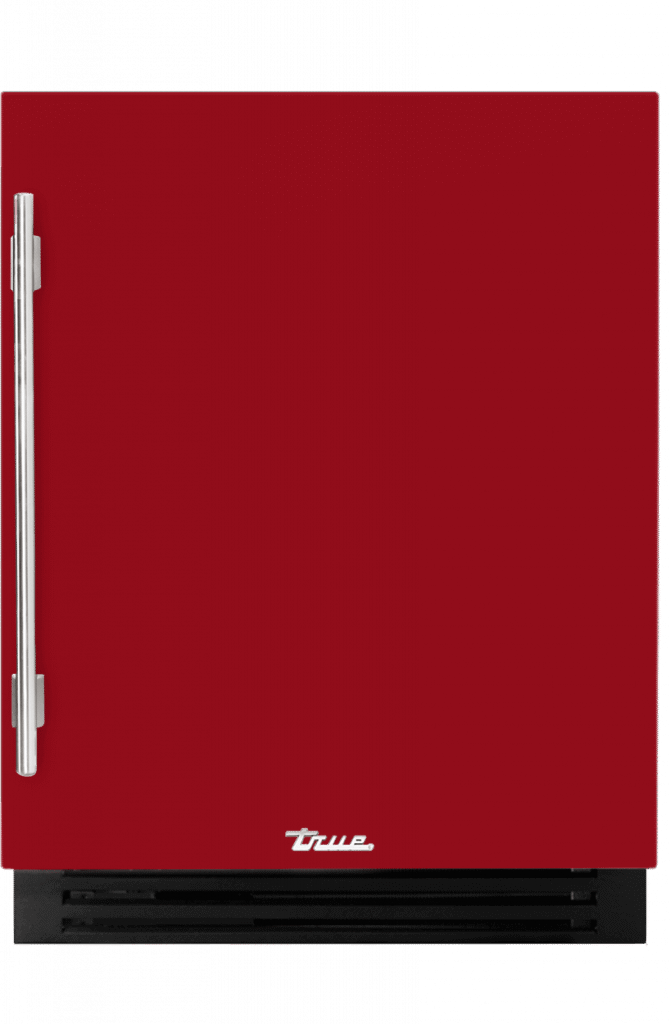 ADA Height Undercounter Wine Cabinet, Right Hinged, Crimson TUWADA24RSA193H04