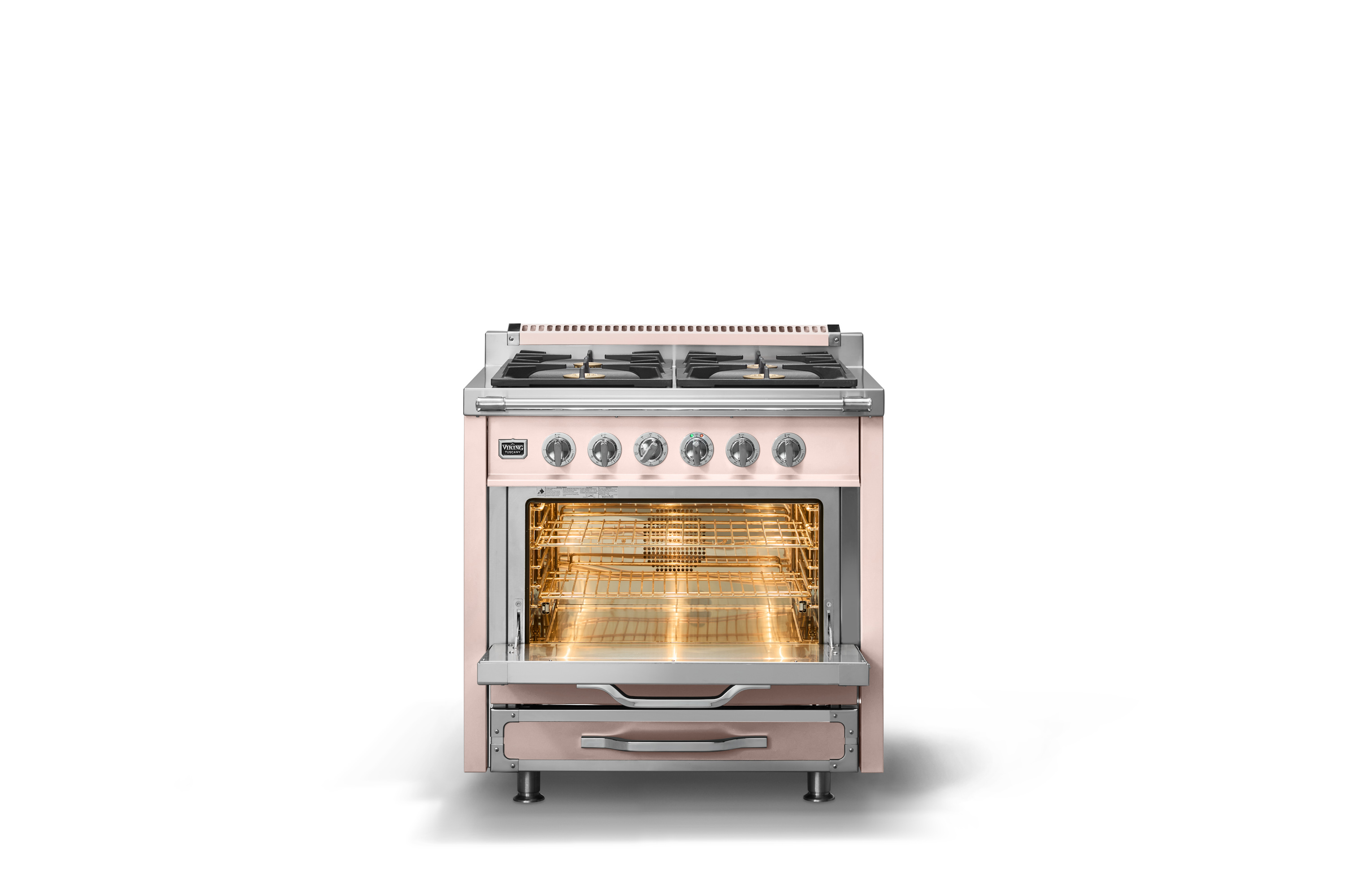36"W. Tuscany Dual Fuel Range TVDR3614BBH