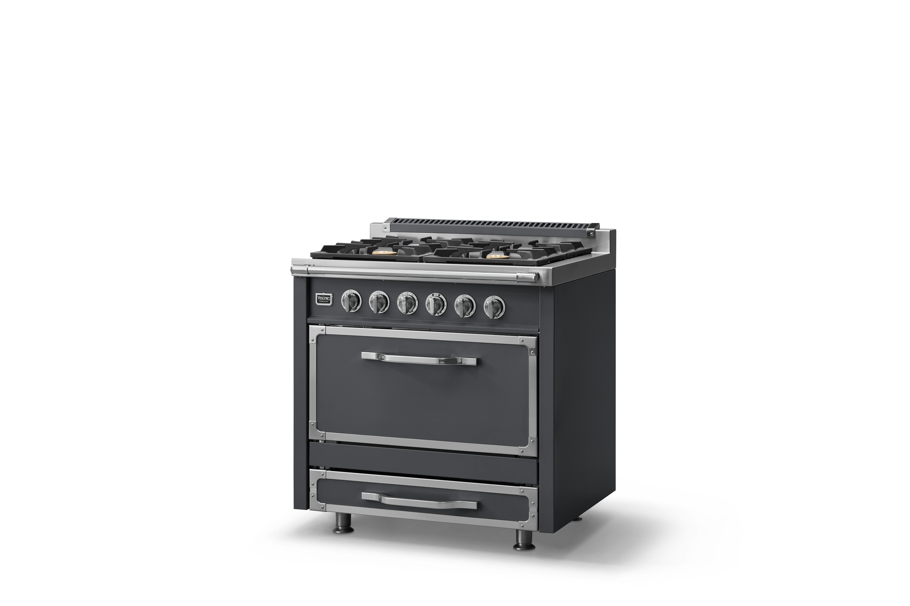 36"W. Tuscany Dual Fuel Range TVDR3614BCS