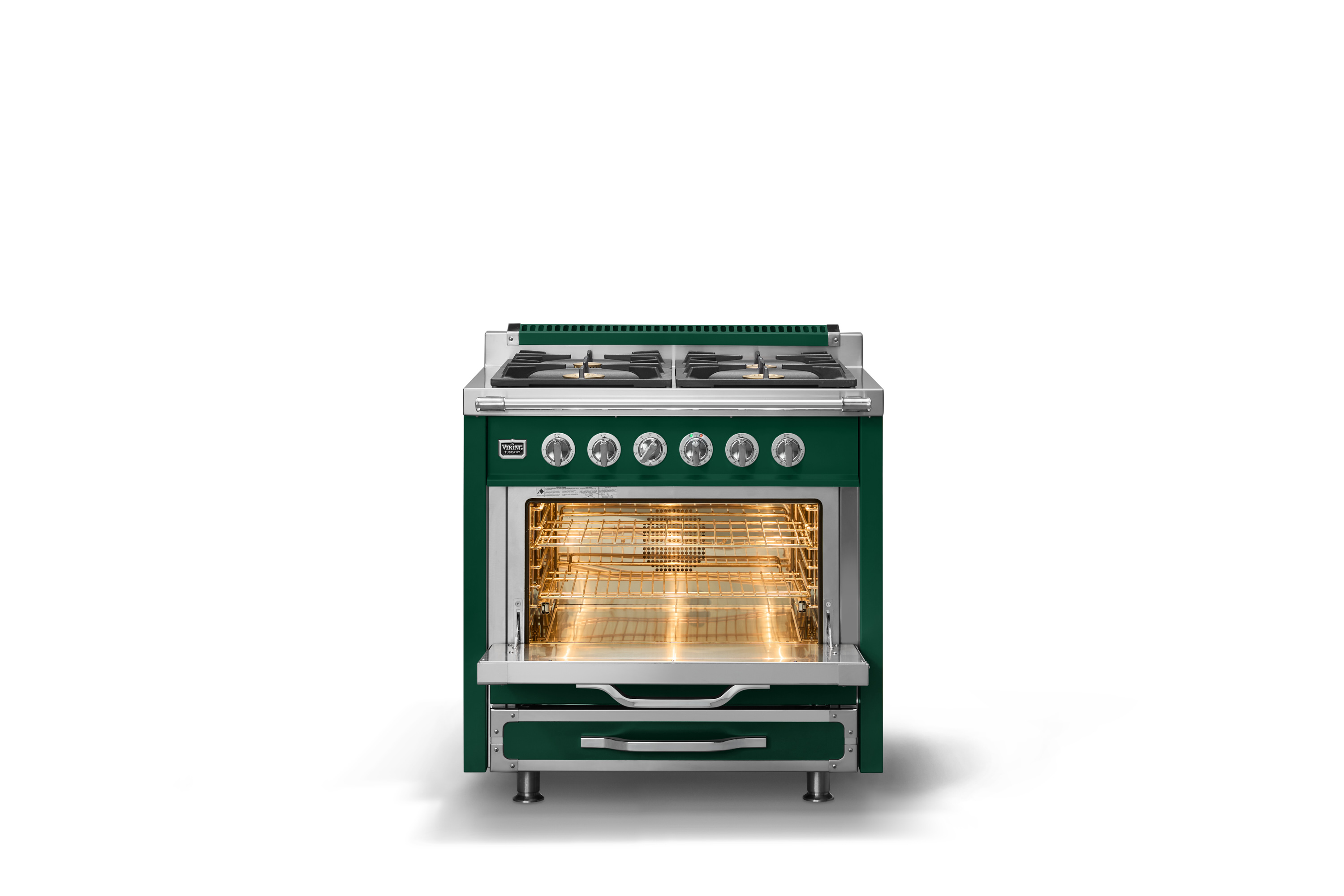 36"W. Tuscany Dual Fuel Range TVDR3614BIV