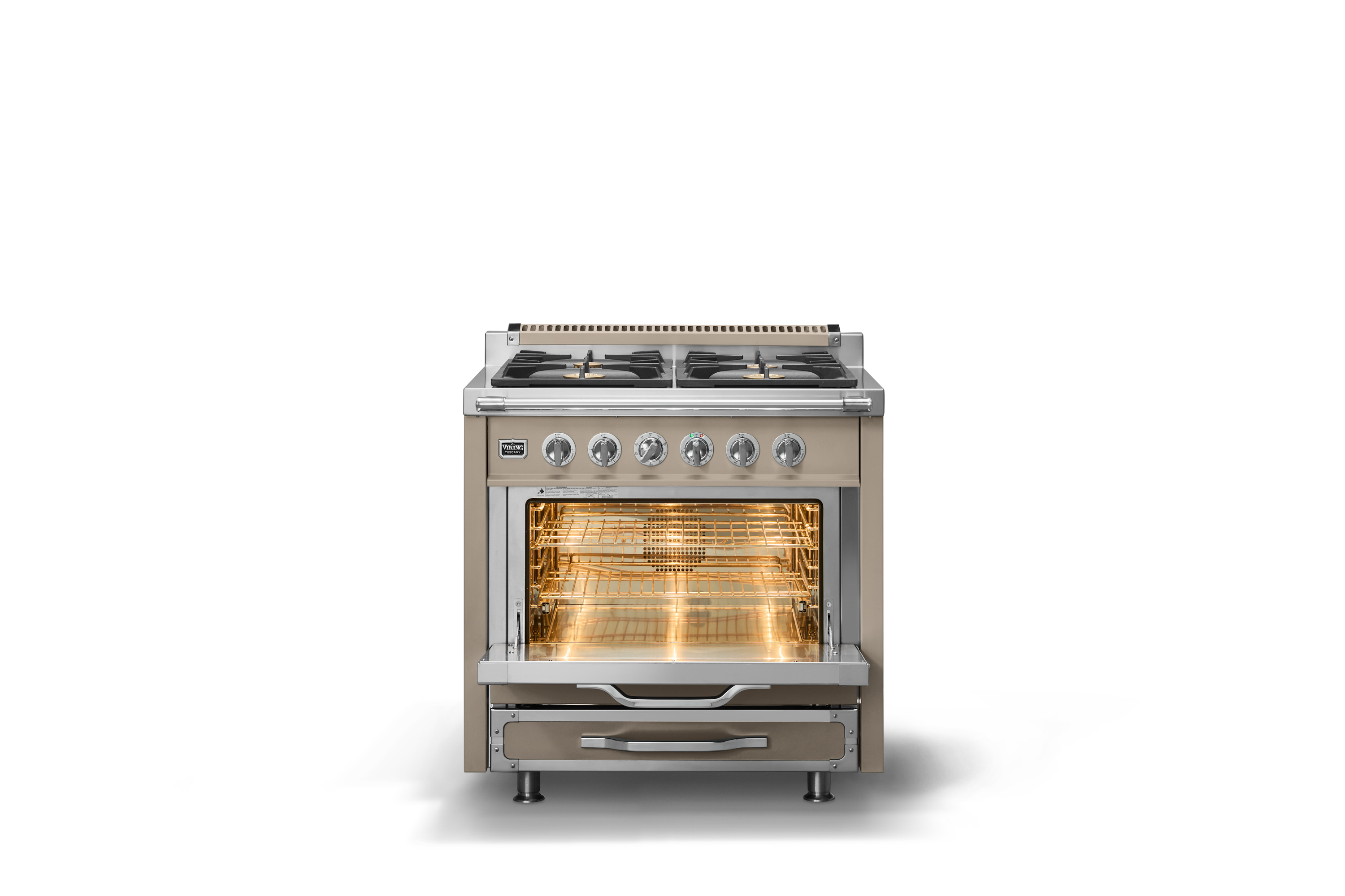 36"W. Tuscany Dual Fuel Range TVDR3614BNA