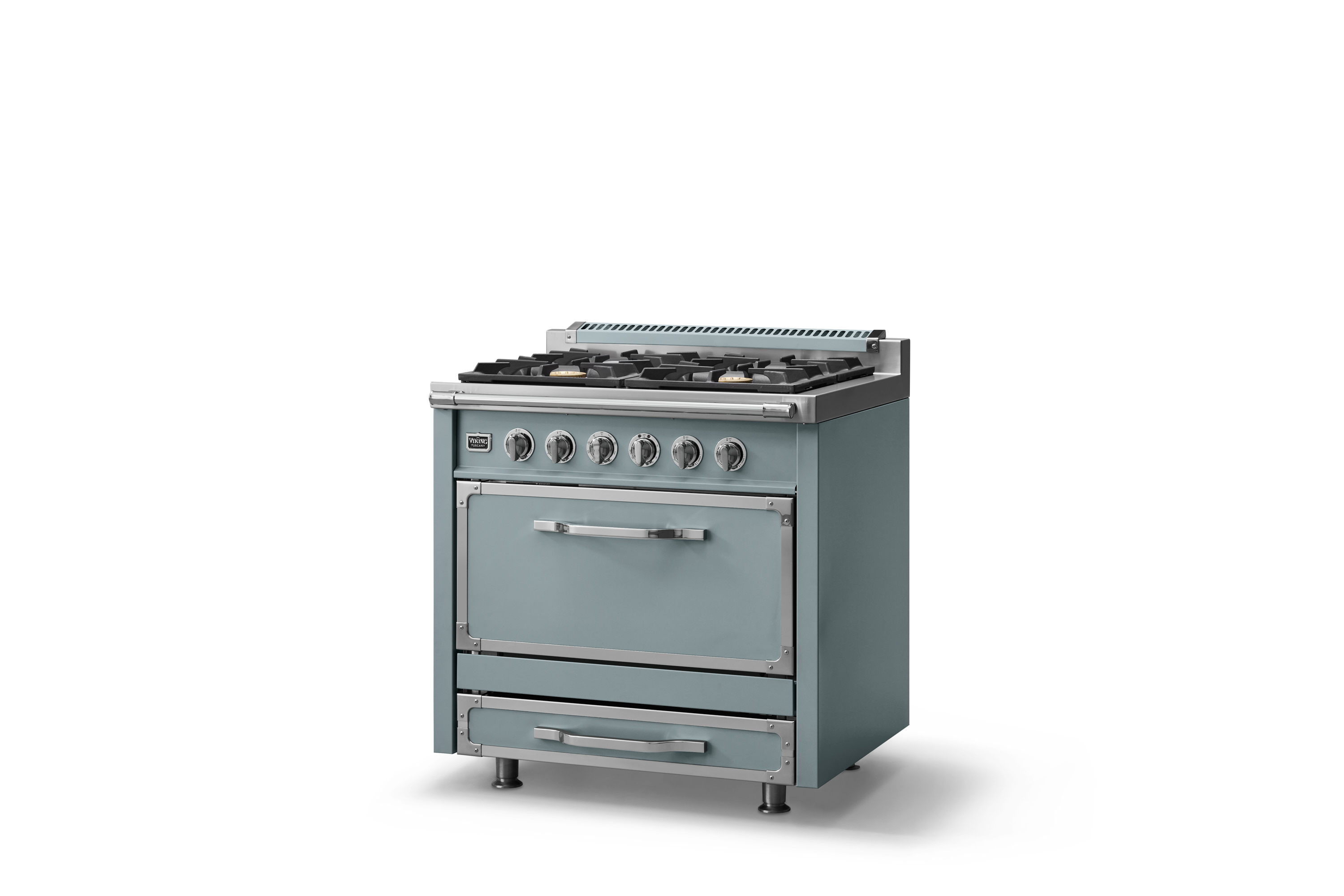36"W. Tuscany Dual Fuel Range TVDR3614BNS