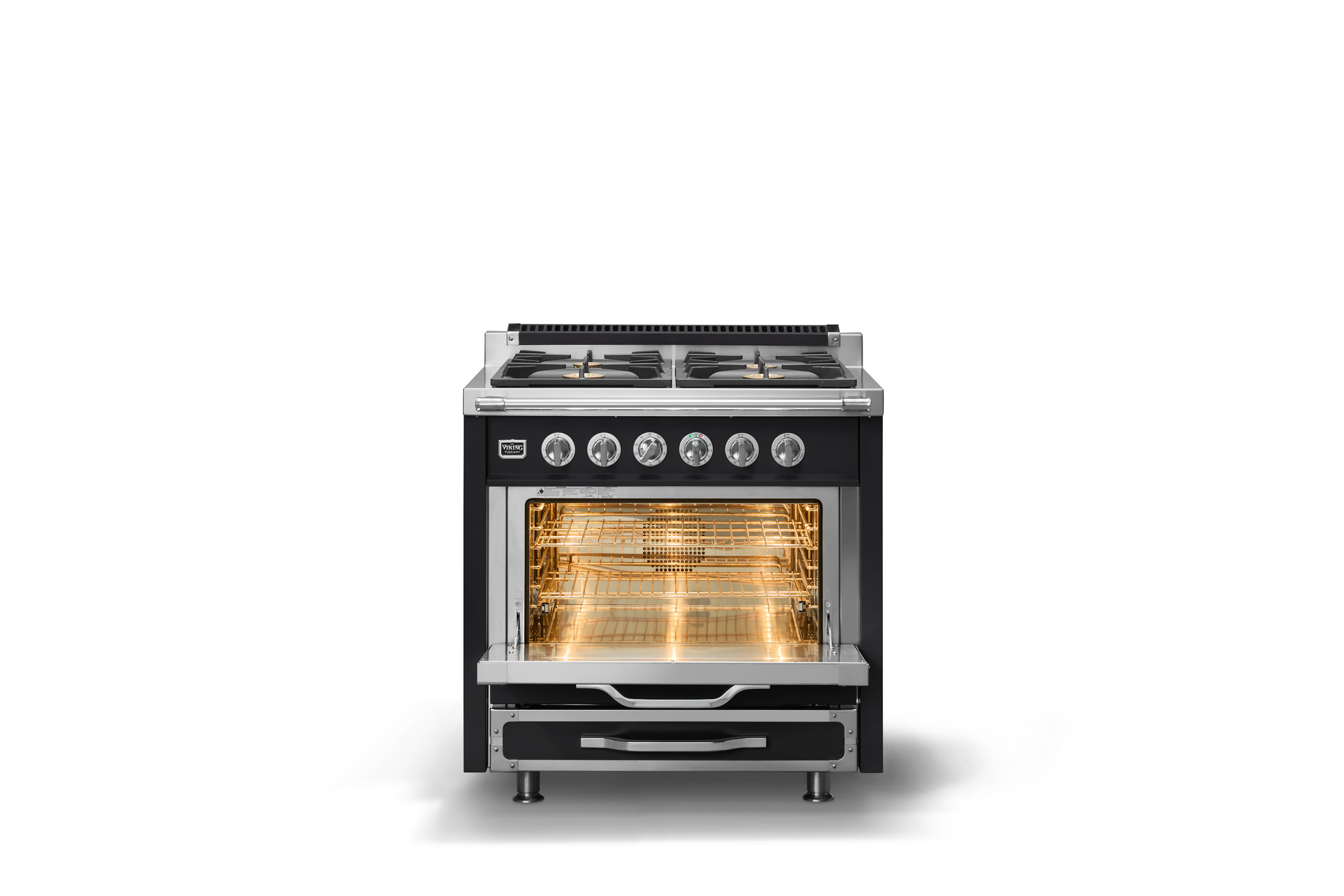 36"W. Tuscany Dual Fuel Range TVDR3614BON