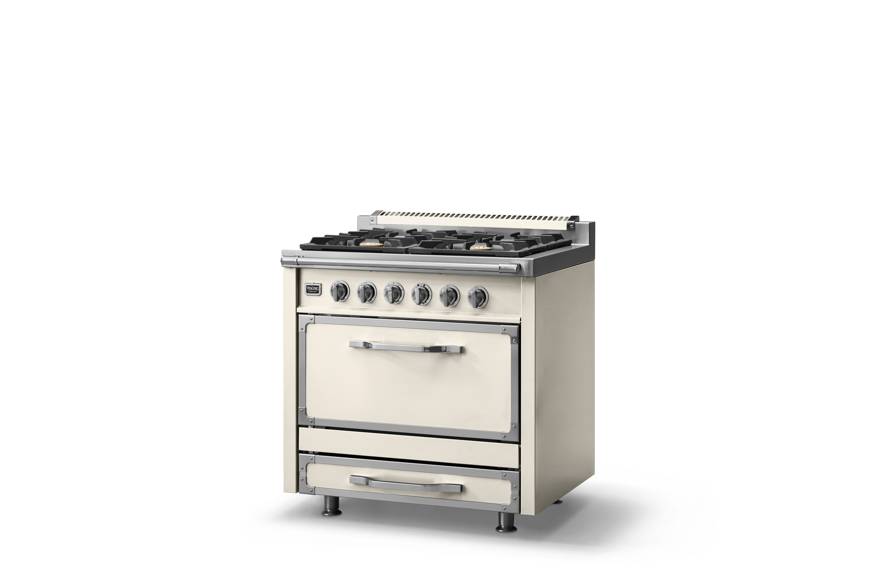 36"W. Tuscany Dual Fuel Range TVDR3614BPW