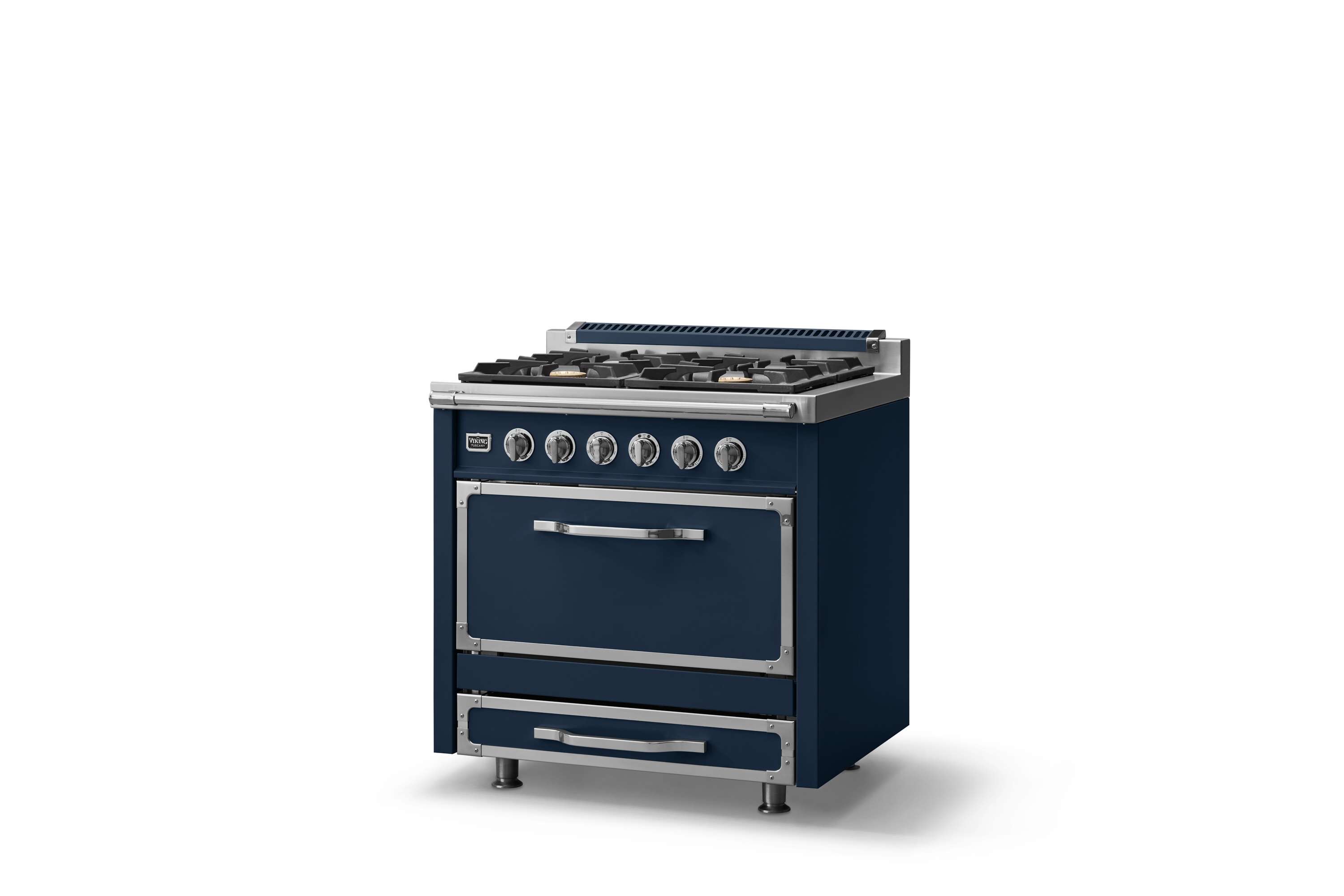 36"W. Tuscany Dual Fuel Range TVDR3614BSB